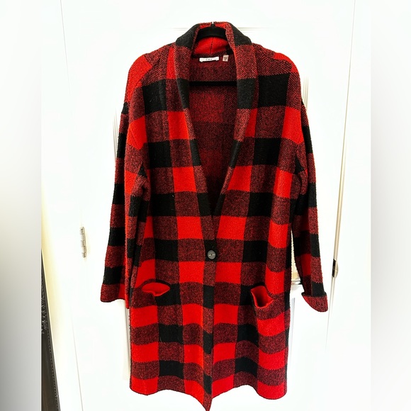 Dex Sweaters - Dex Buffalo Plaid Sweater